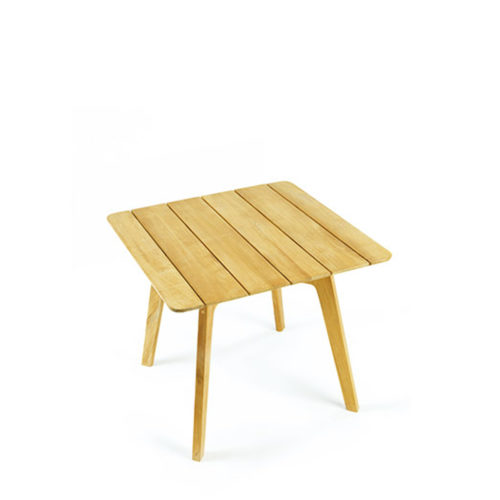 Ethimo's Knit range small dining table.