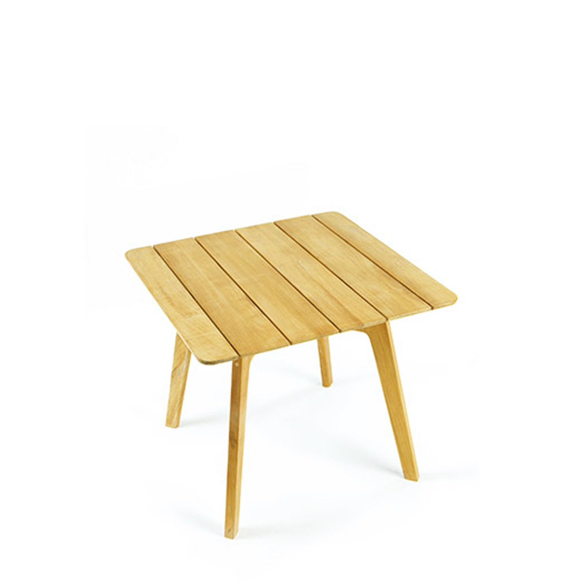 Ethimo's Knit range small dining table.