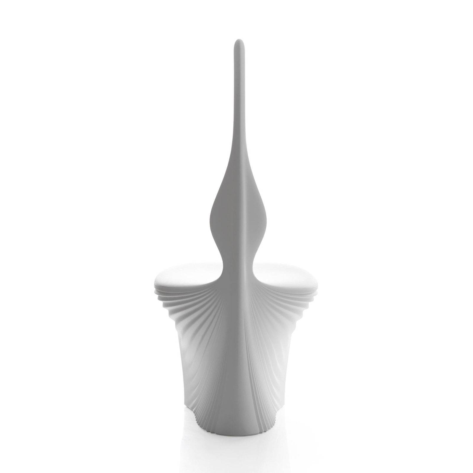 Back view of the Biophilia dining chair by Vondom.
