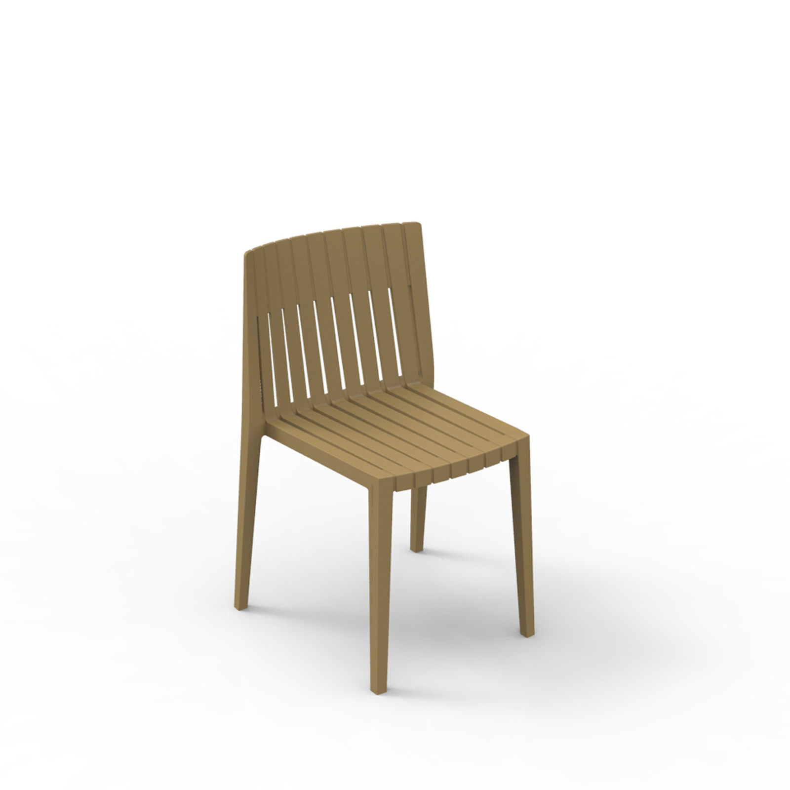SPRITZ MUSTARD DINING CHAIR <br/> By Vondom - Image 3
