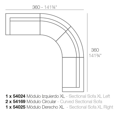 VELA MODULAR SEATING <br/> By Vondom - Image 16
