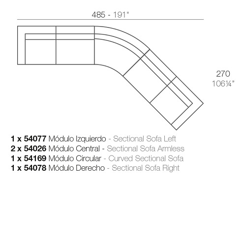 VELA MODULAR SEATING <br/> By Vondom - Image 17