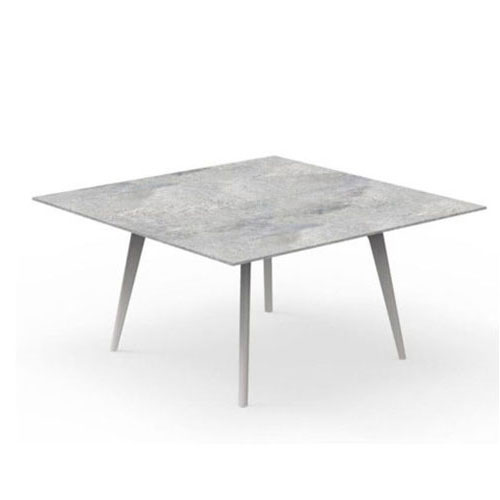 CLEO // ALU DINING TABLE 150 X 150 <br/> By Talenti