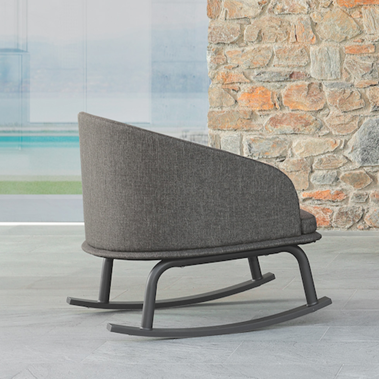CLEO // ALU ROCKING CHAIR <br/> By Talenti - Image 3