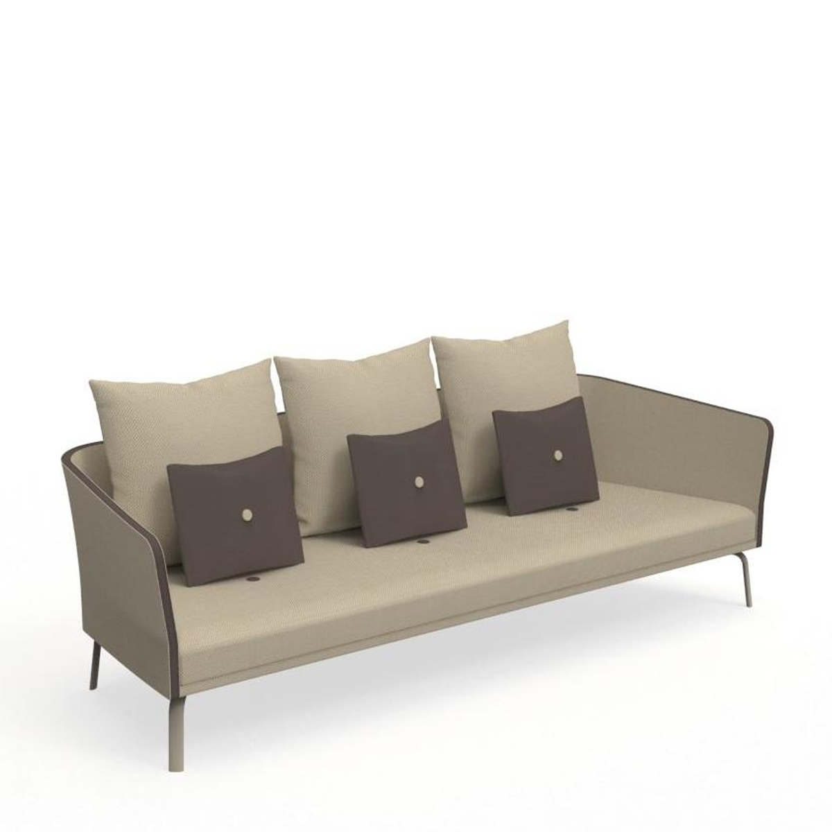 MILO THREE-SEATER SOFA <br> By Talenti