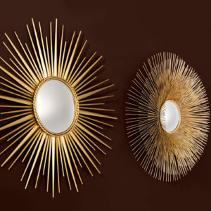 mirror-helios-eichholtz-core-furniture-product-4 The Helios Mirror by Eichholtz against a black backdrop.