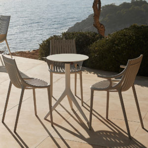 IbizaArmChair2 The Ibiza chair with arms in use by Vondom.