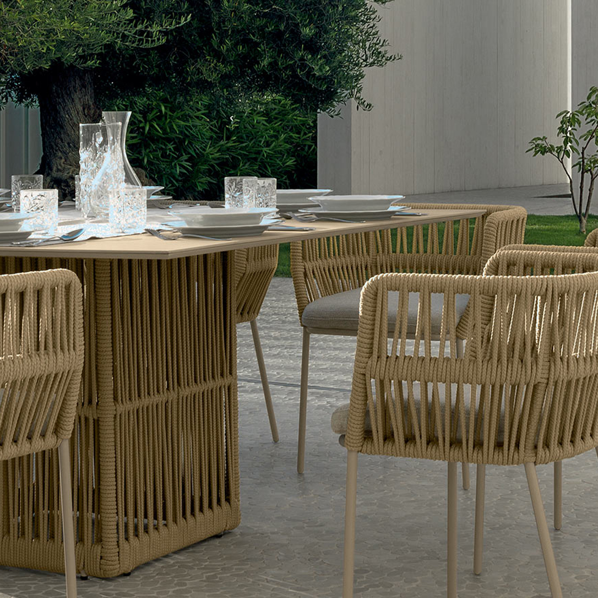 CLIFF SQUARE DINING TABLE<br/> By Talenti - Image 2