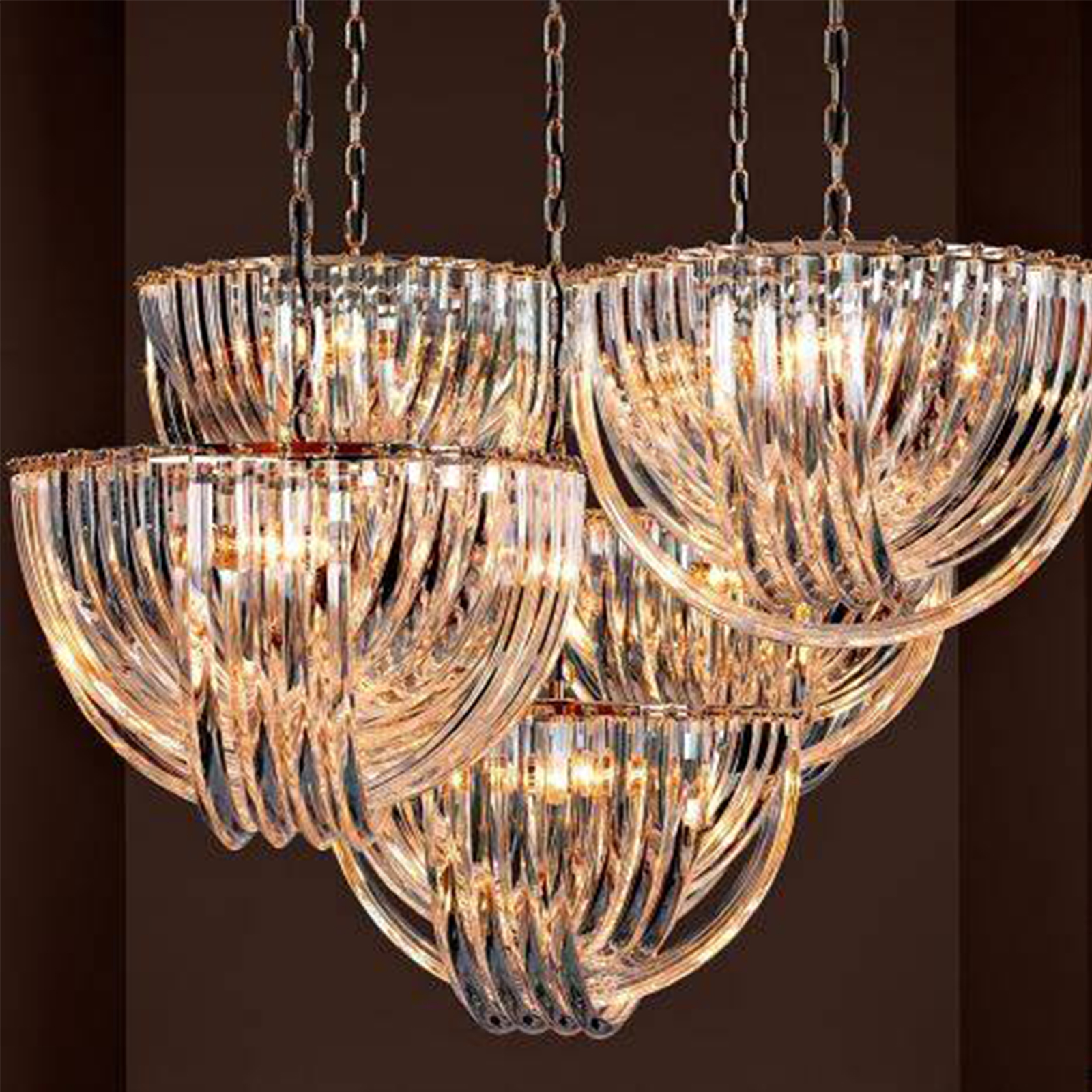 CHANDELIER MURANO DIA 50 <br> By Eichholtz - Image 4