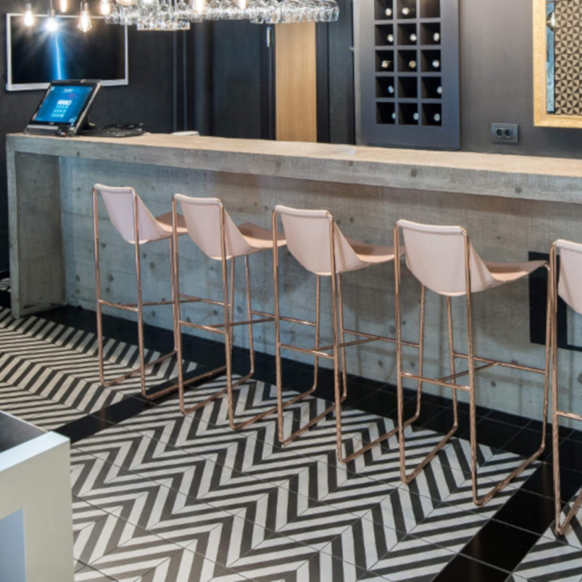 APELLE BAR STOOL<br/> By Midj - Image 2