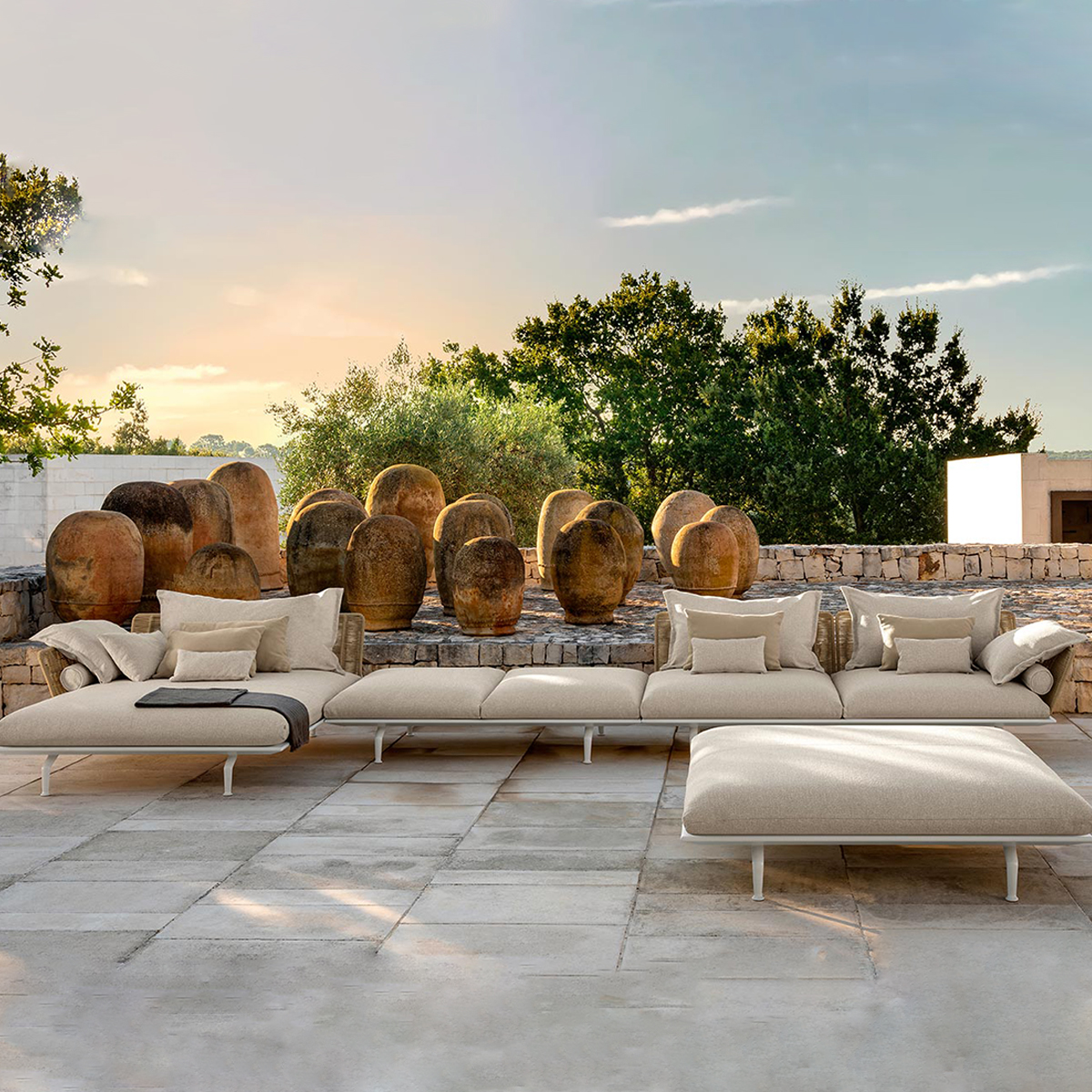 CRUISE//ALU MODULAR SOFA<br/> By Talenti - Image 2