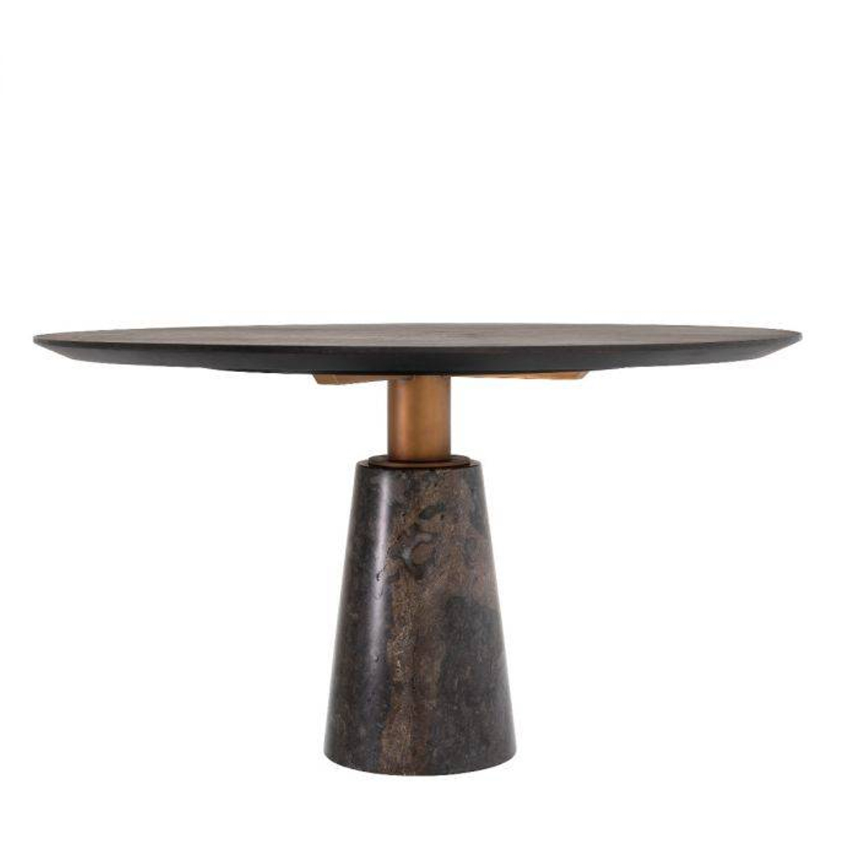 Front view of the Genova dining table by Eichholtz.