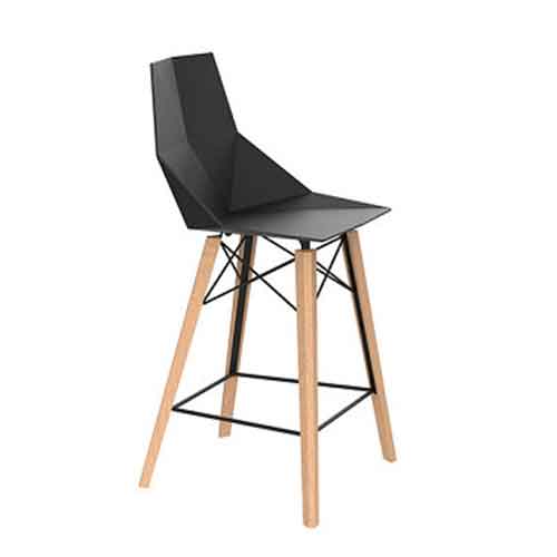 FAZ WOOD COUNTER STOOL <br/> By Vondom