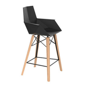 faz-wood-counter-stool-with-arms-black-vondom-core-furniture