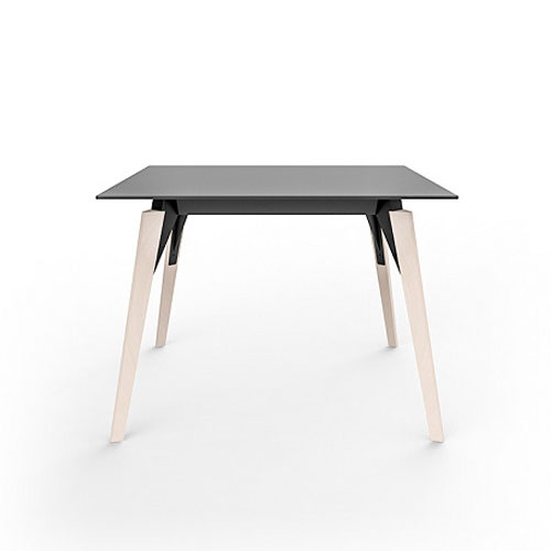 FAZ WOOD LOUNGE SQUARE DINING TABLE  <br/> By Vondom