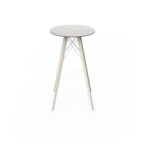 FAZ WOOD ROUND HIGH TABLE  <br/> By Vondom - Image 3