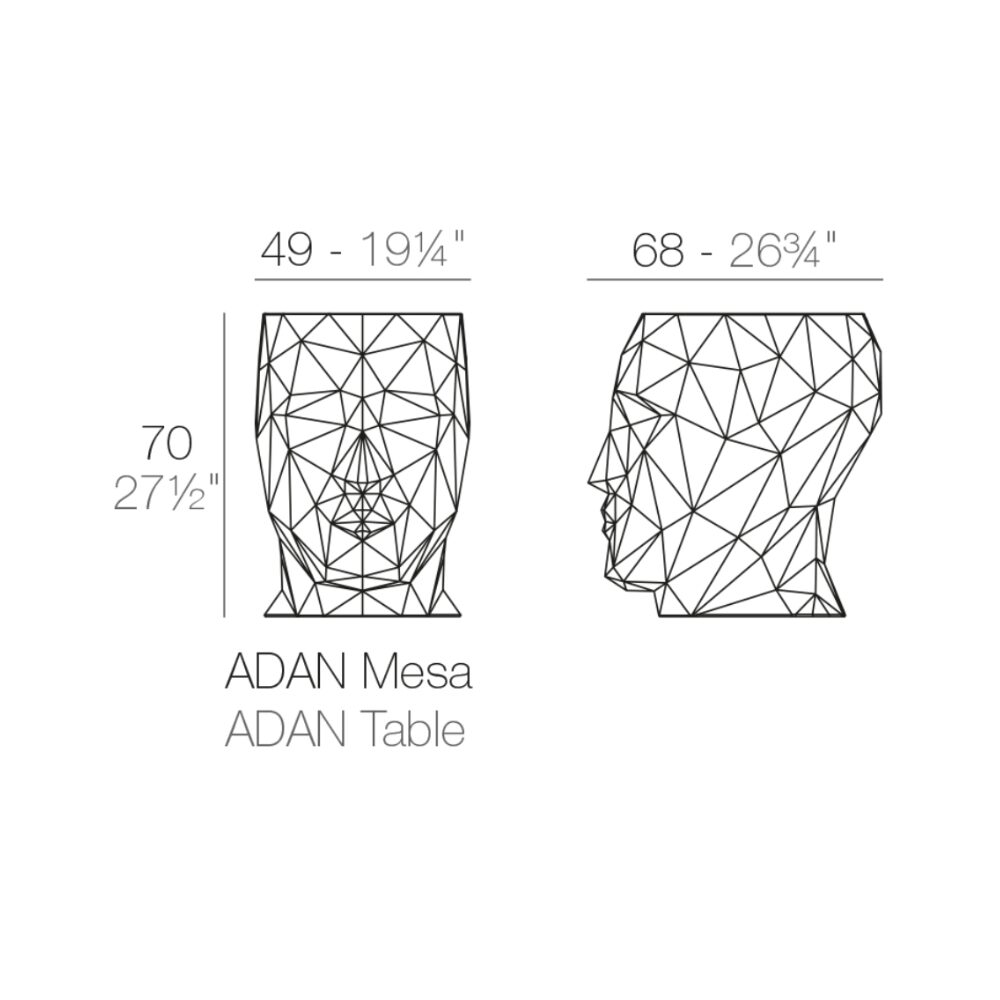 ADAN TABLE <br/> by Vondom - Image 3