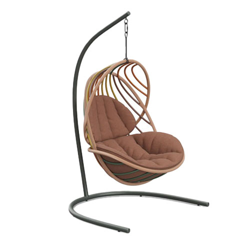 KIDA HANGING LOUNGE CHAIR INCL BASE<br/> By DEDON - Image 4