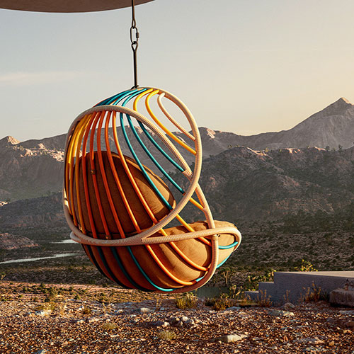 KIDA HANGING LOUNGE CHAIR<br/> By DEDON - Image 4