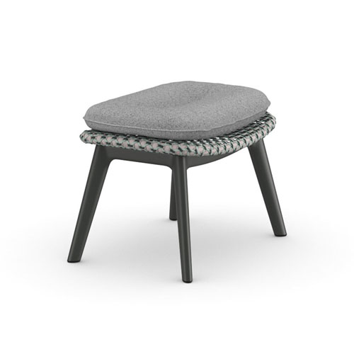 MBRACE ALU FOOT STOOL<br/> By DEDON - Image 3