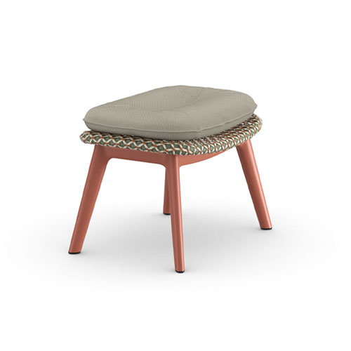 MBRACE ALU FOOT STOOL<br/> By DEDON - Image 5