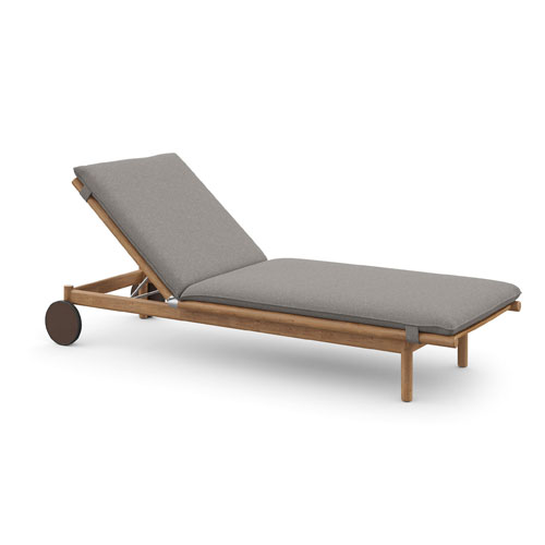 TIBBO BEACH CHAIR WITH HOOK-CATCHING INCL WHEELS By DEDON - Image 5