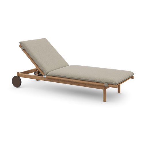 TIBBO BEACH CHAIR WITH HOOK-CATCHING INCL WHEELS By DEDON - Image 6