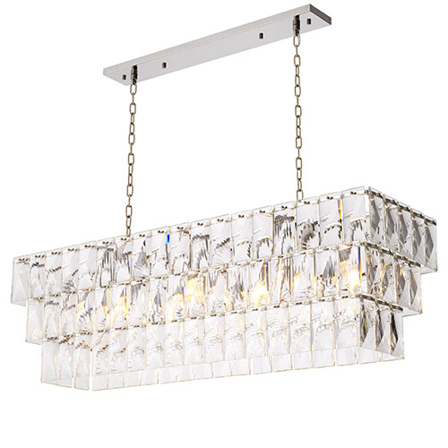 CHANDELIER AMAZONE RECTANGULAR<br/> By Eichholtz <br/><br/> IN STOCK - Image 2
