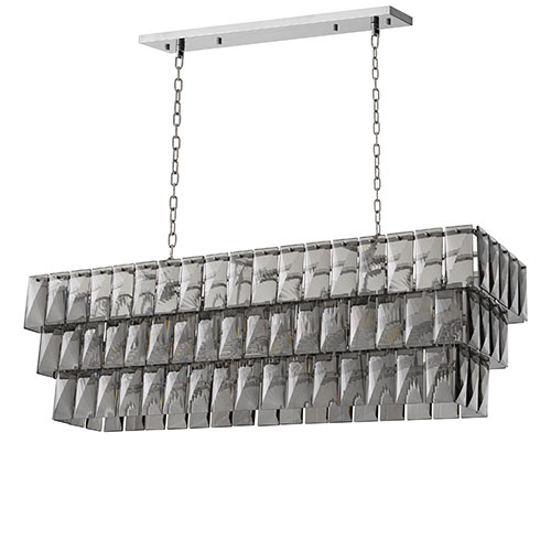 CHANDELIER AMAZONE RECTANGULAR<br/> By Eichholtz <br/><br/> IN STOCK - Image 3