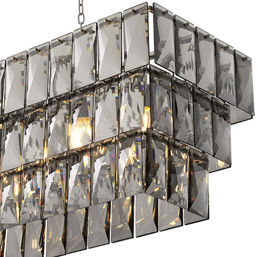 CHANDELIER AMAZONE RECTANGULAR<br/> By Eichholtz <br/><br/> IN STOCK - Image 4