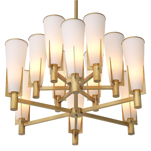 CHANDELIER DINO DOUBLE<br/> By Eichholtz - Image 2