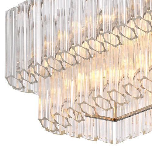 CHANDELIER VITTORIA RECTANGULAR<br/> By Eichholtz - Image 2
