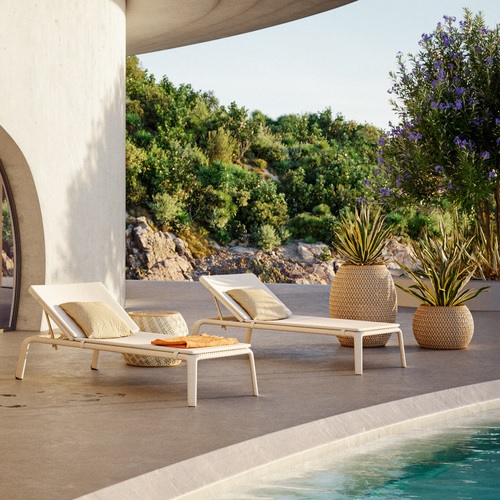 SEASHELL BEACH CHAIR WITH HOOK-CATCHING<br/> By DEDON - Image 2