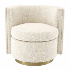 SWIVEL CHAIR AMANDA<br> By Eichholtz
