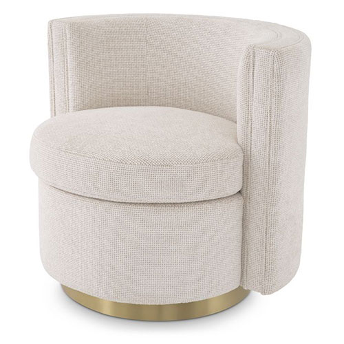 SWIVEL CHAIR AMANDA<br> By Eichholtz - Image 8