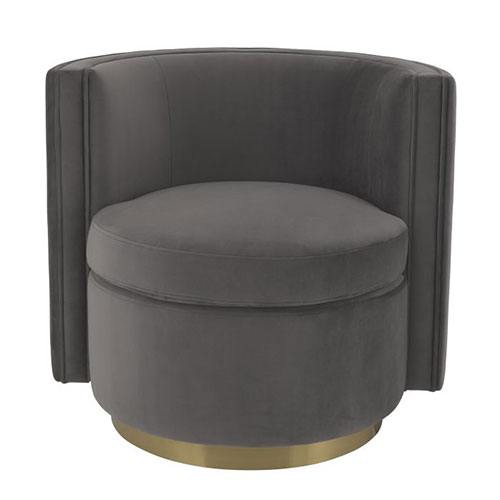 SWIVEL CHAIR AMANDA<br> By Eichholtz - Image 3