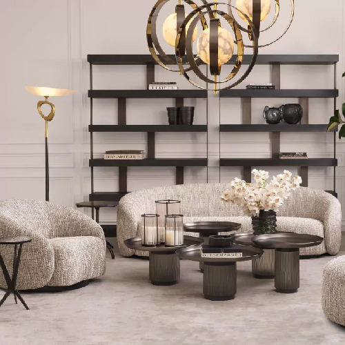 SWIVEL CHAIR AMORE <br> By Eichholtz <br><br> IN STOCK - Image 8
