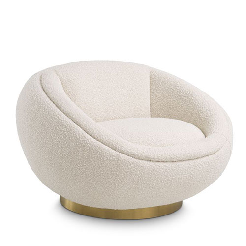 SWIVEL CHAIR BOLLINGER<br> By Eichholtz