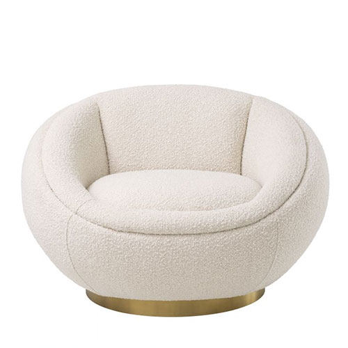 SWIVEL CHAIR BOLLINGER<br> By Eichholtz - Image 2