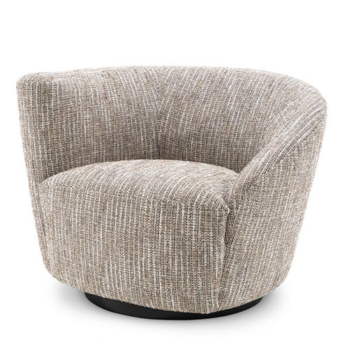 SWIVEL CHAIR COLIN LEFT<br> By Eichholtz - Image 8