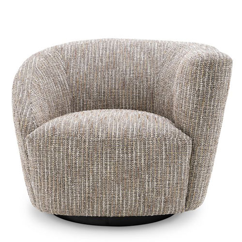SWIVEL CHAIR COLIN RIGHT<br> By Eichholtz - Image 2