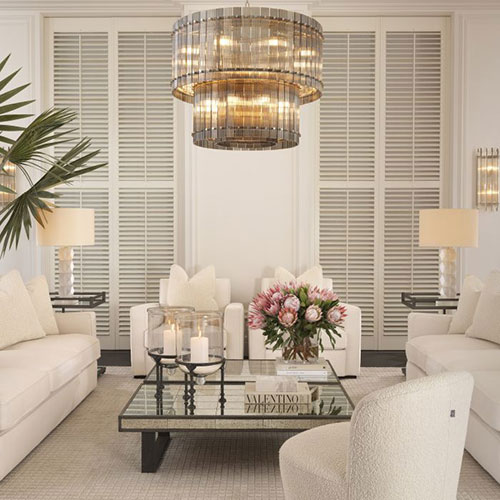 CHANDELIER RUBY L<br/> By Eichholtz - Image 5