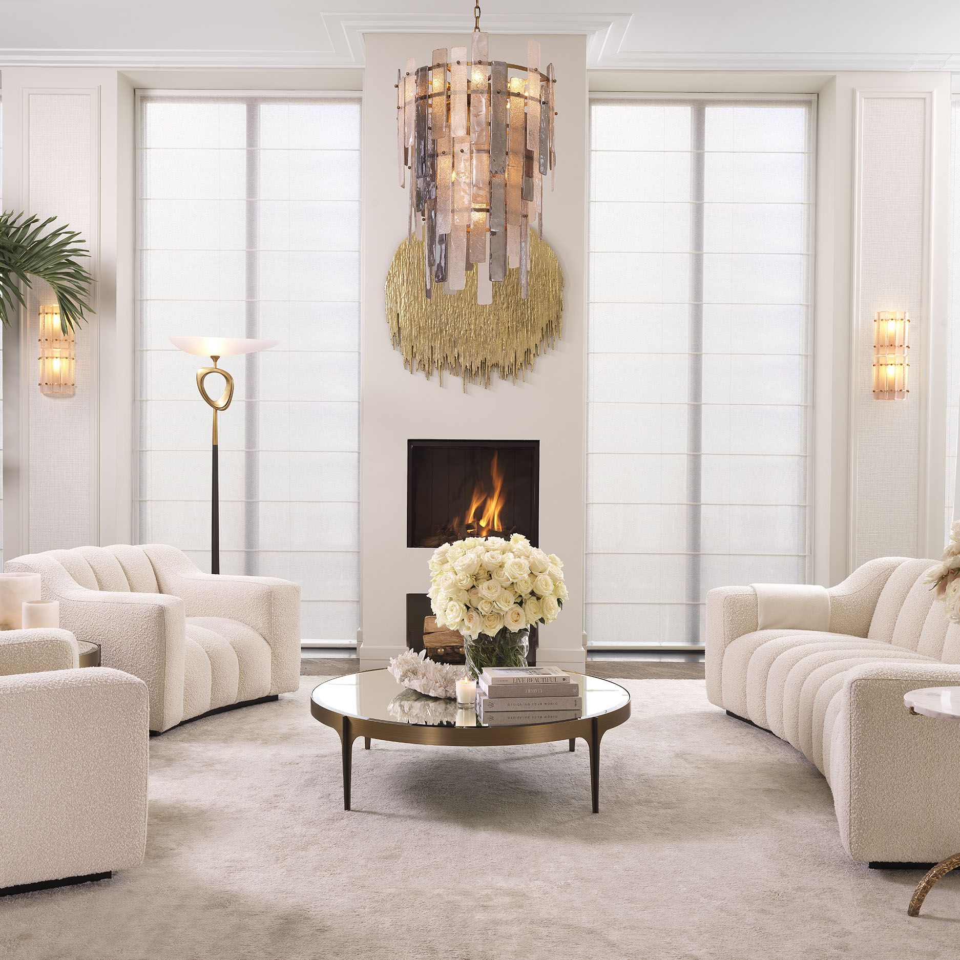 CHANDELIER GREYSON <br> By Eichholtz <br><br> IN STOCK - Image 4