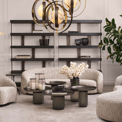 COFFEE TABLE ZACHARY SET OF 2<br/> By Eichholtz - Image 2