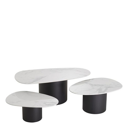 COFFEE TABLE ZANE SET OF 3<br/> By Eichholtz - Image 2