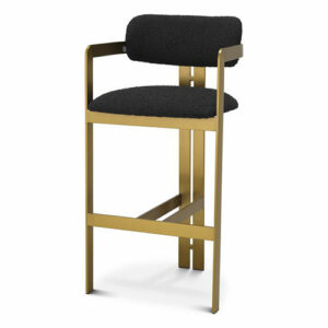 counter-stool-donato-boucle-black-eichholtz-core-furniture 2