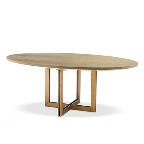DINING TABLE MELCHIOR OVAL<br/> By Eichholtz - Image 2