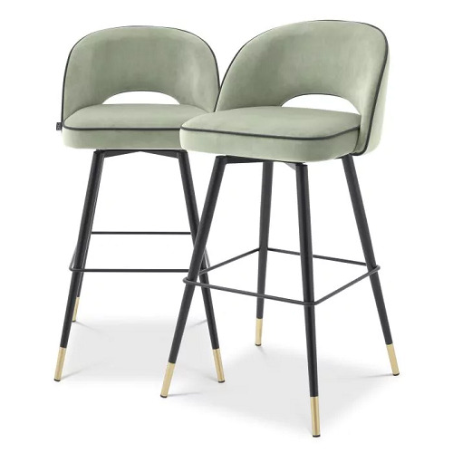 BAR STOOL CLIFF SET OF 2<br/> By Eichholtz - Image 6