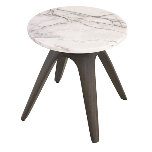 SIDE TABLE BORRE ROUND<br/> By Eichholtz - Image 2