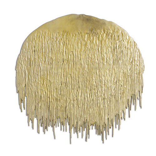 Wall Object Grove by Eichholtz is crafted from metal and has a vintage brass finish